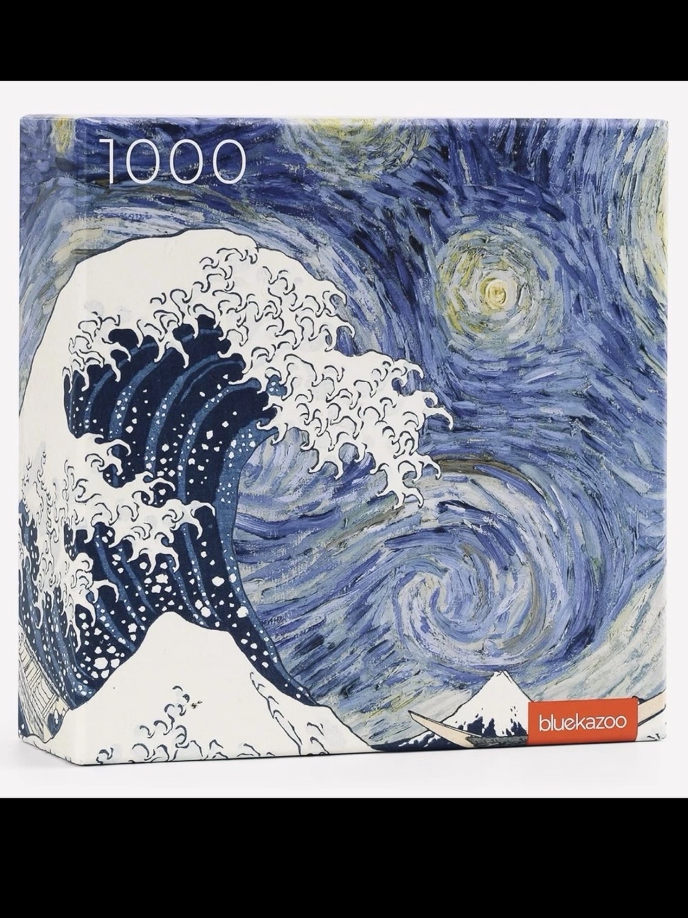 Bluekazoo Haruyo Morita / Van Gogh Mashup Starry Wave 1000 Puzzle COMPLETE (NM)